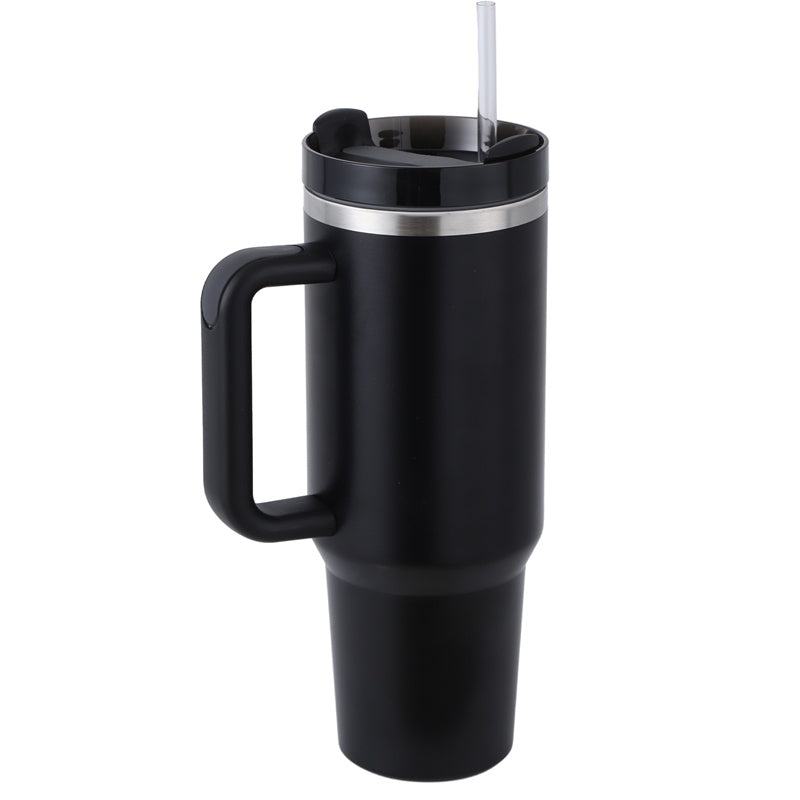 40oz Portable Stainless Steel Water Bottle Mug With Handle
