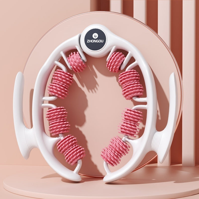 Leg Massage Machine: Ring Clip Roller for Muscle Relaxation