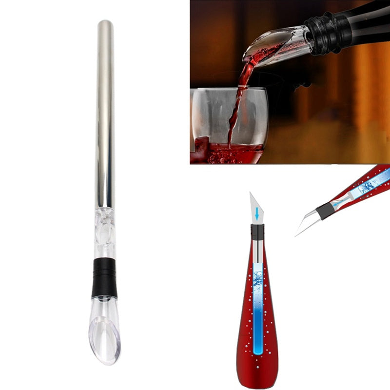 Chill Wine Instantly: Stainless Steel Leakproof Wine Chilling Rod