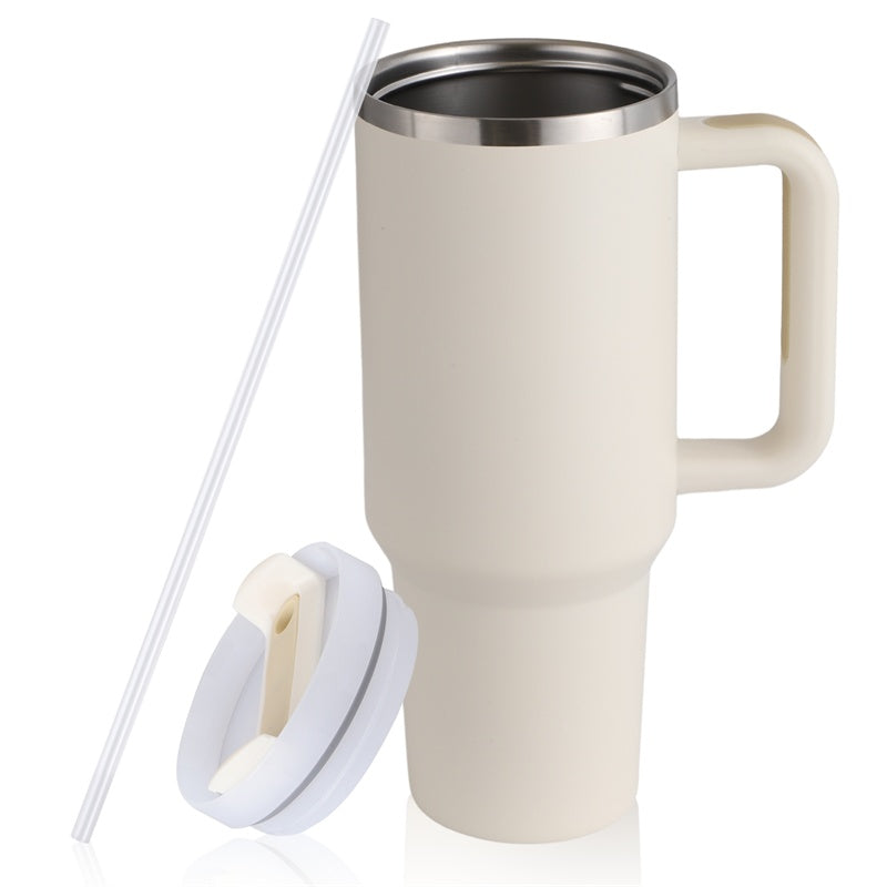 40oz Portable Stainless Steel Water Bottle Mug With Handle
