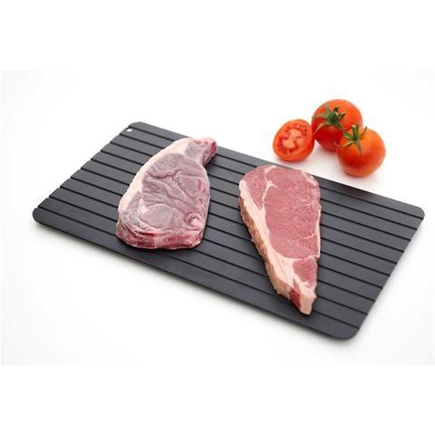 Fast Defrosting Tray Thaw Kitchen Quick Aluminum Thaw Magic