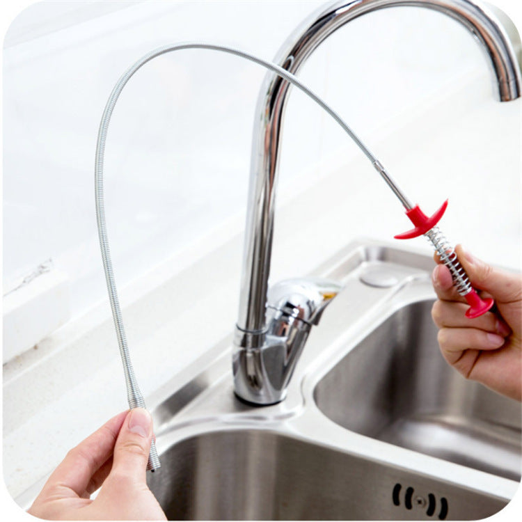 60CM Sewer Dredger Tool: Unclog Drains Effortlessly at Home