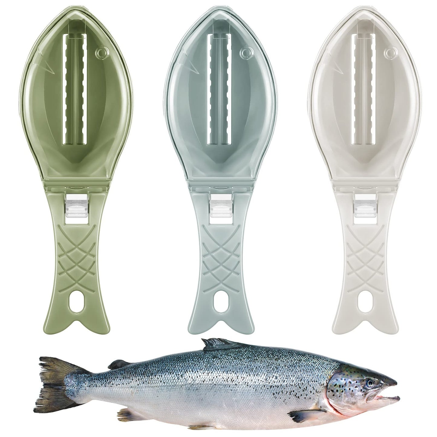 Fish Skin Brush: Quick Disassembly Fish Scale Scraper Tool
