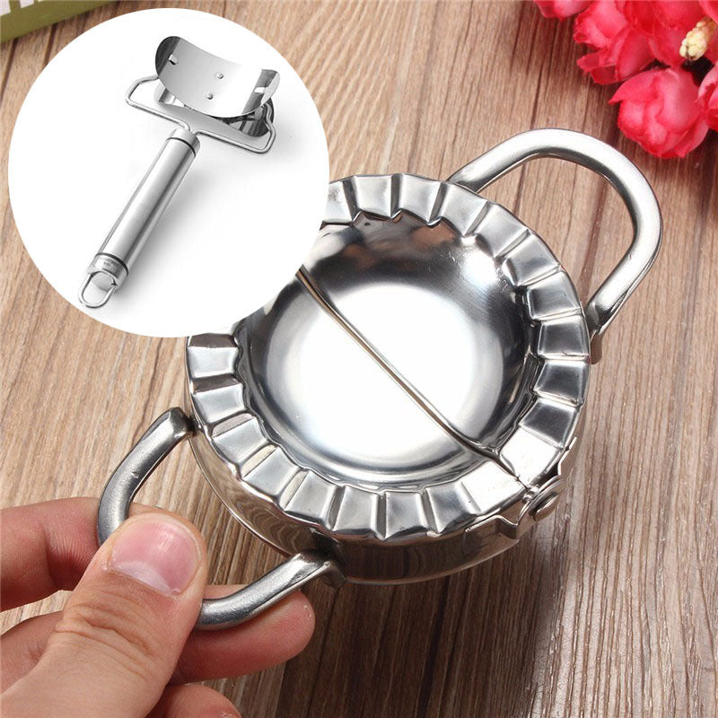 Effortless Dumpling Making with Stainless Steel Dumpling Mould