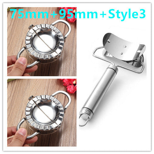 Effortless Dumpling Making with Stainless Steel Dumpling Mould