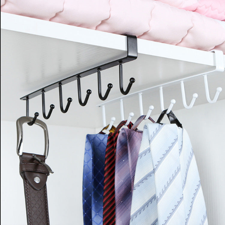 Versatile Wrought Iron Seamless Nail-free Hook for Stylish Storage