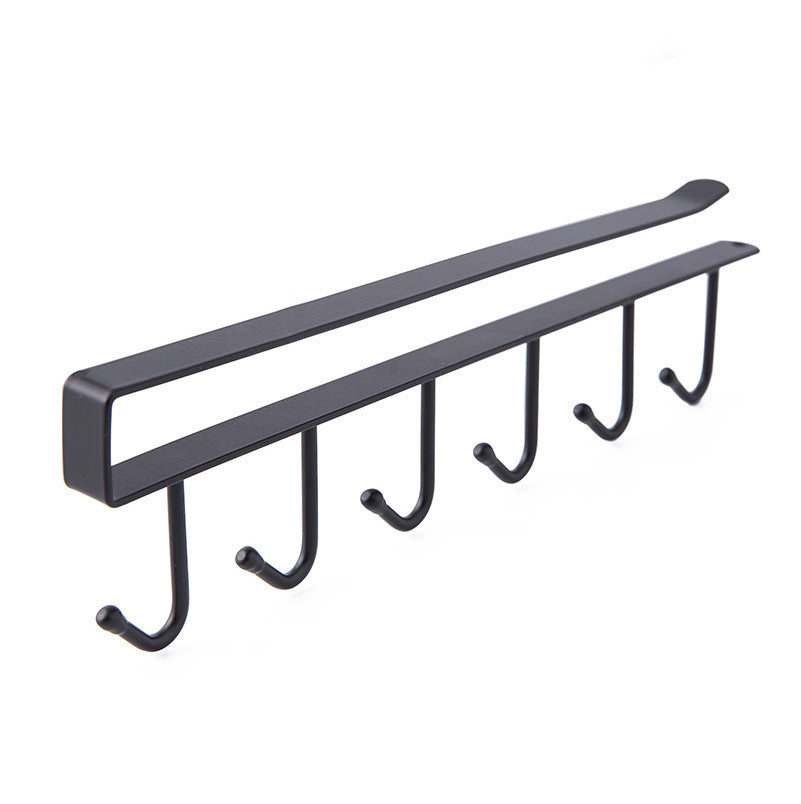 Versatile Wrought Iron Seamless Nail-free Hook for Stylish Storage