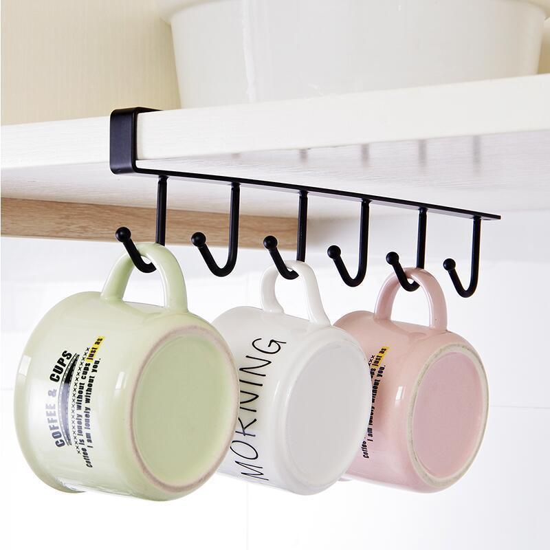 Versatile Wrought Iron Seamless Nail-free Hook for Stylish Storage