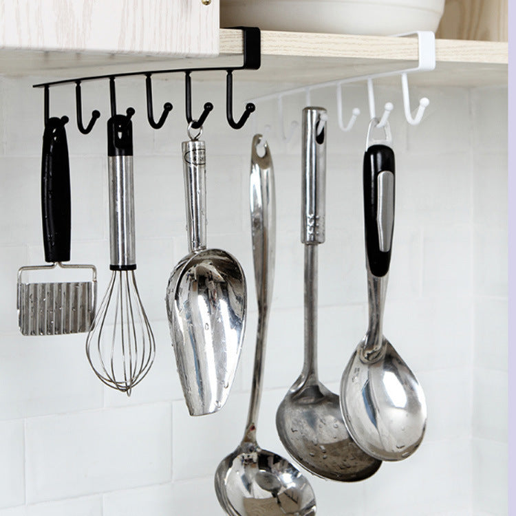Versatile Wrought Iron Seamless Nail-free Hook for Stylish Storage