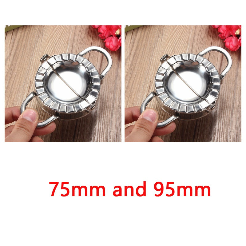 Effortless Dumpling Making with Stainless Steel Dumpling Mould