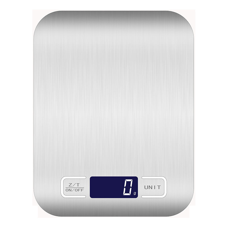 Precision Stainless Steel Kitchen Scale with Large LCD Display