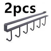 Versatile Wrought Iron Seamless Nail-free Hook for Stylish Storage