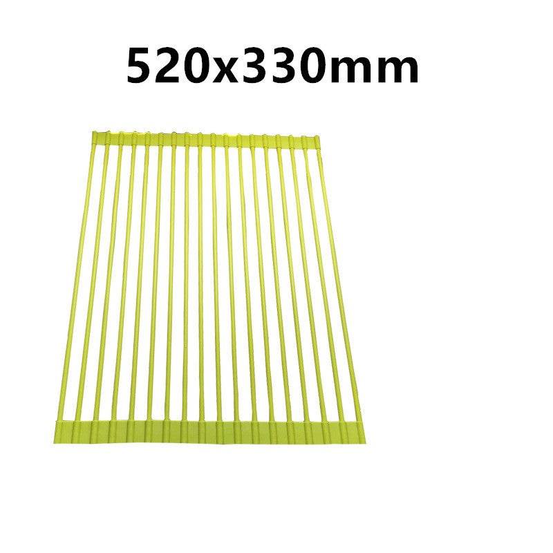 Sink Bowl Rack Stainless Steel Foldable Kitchen Dish Organizer - Killer Products