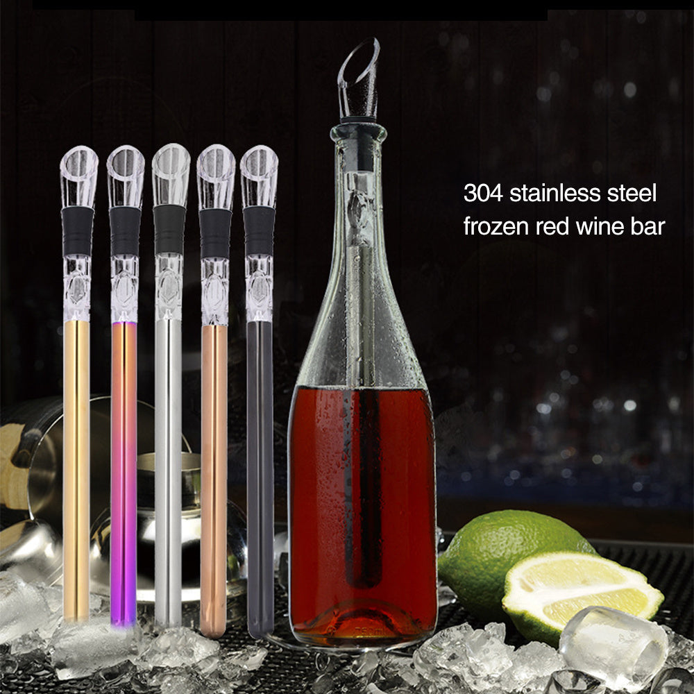 Chill Wine Instantly: Stainless Steel Leakproof Wine Chilling Rod