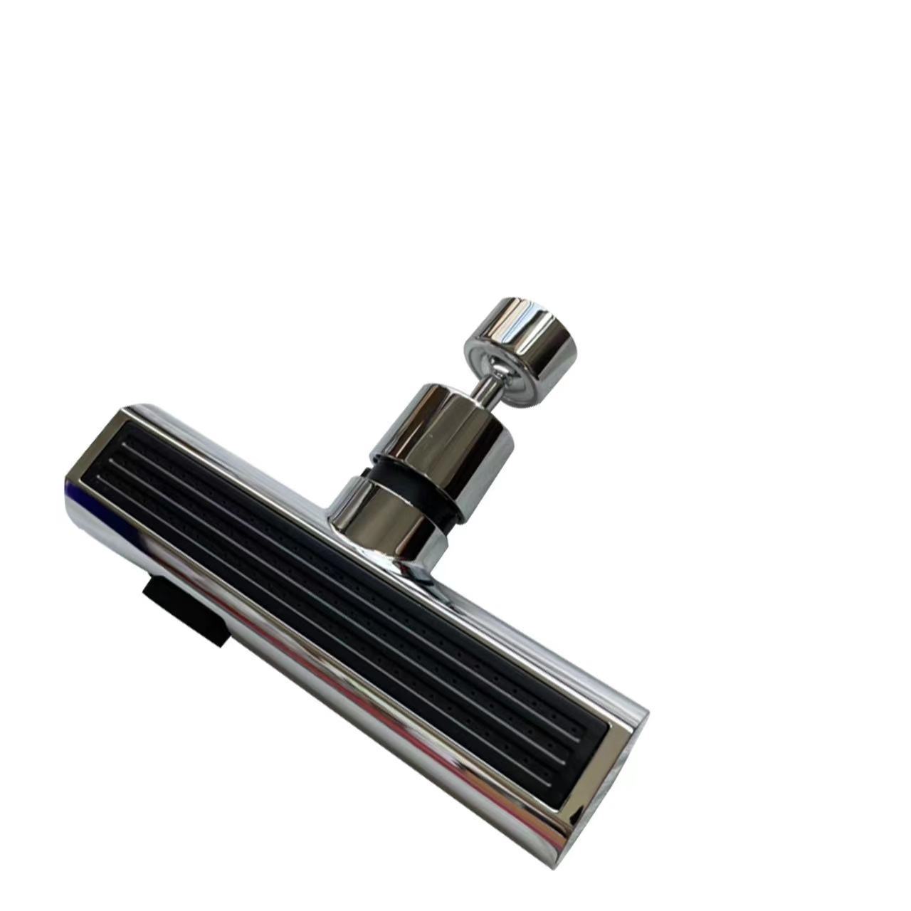Splash-Proof Universal Rotating Kitchen Faucet Waterfall Nozzle Extension