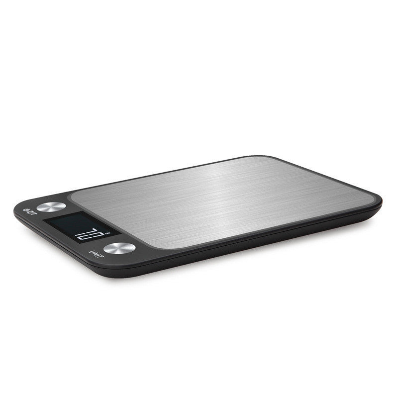 Precision Stainless Steel Kitchen Scale with Large LCD Display
