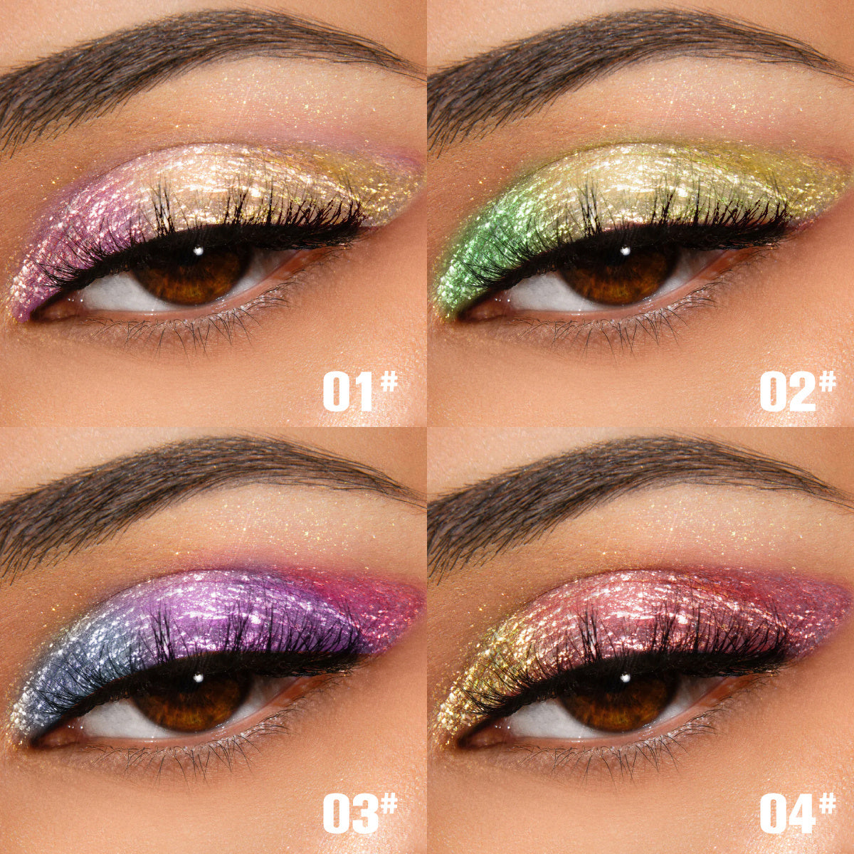 PHOFAY Chameleon Multichrome Shadow Bundle: Dazzling, Long-Lasting Colors