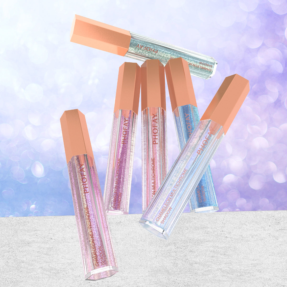 PHOFAY Chameleon Multichrome Shadow Bundle: Dazzling, Long-Lasting Colors