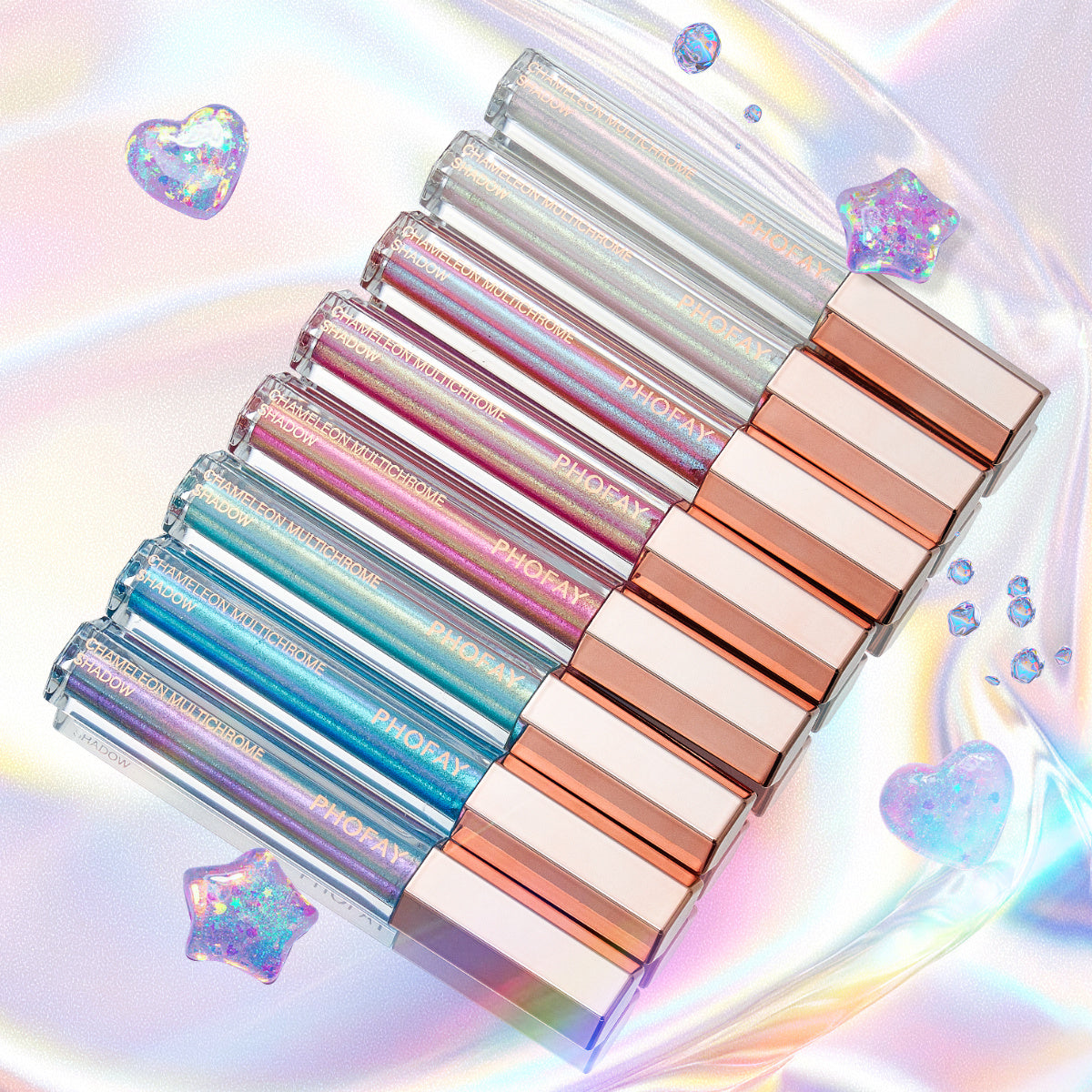 PHOFAY Chameleon Multichrome Shadow Bundle: Dazzling, Long-Lasting Colors