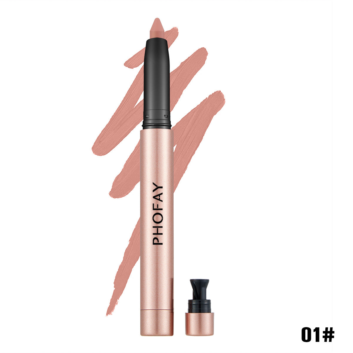 PHOFAY Matte Lip Liner Lipstick Pen: Silky, Effortless Elegance
