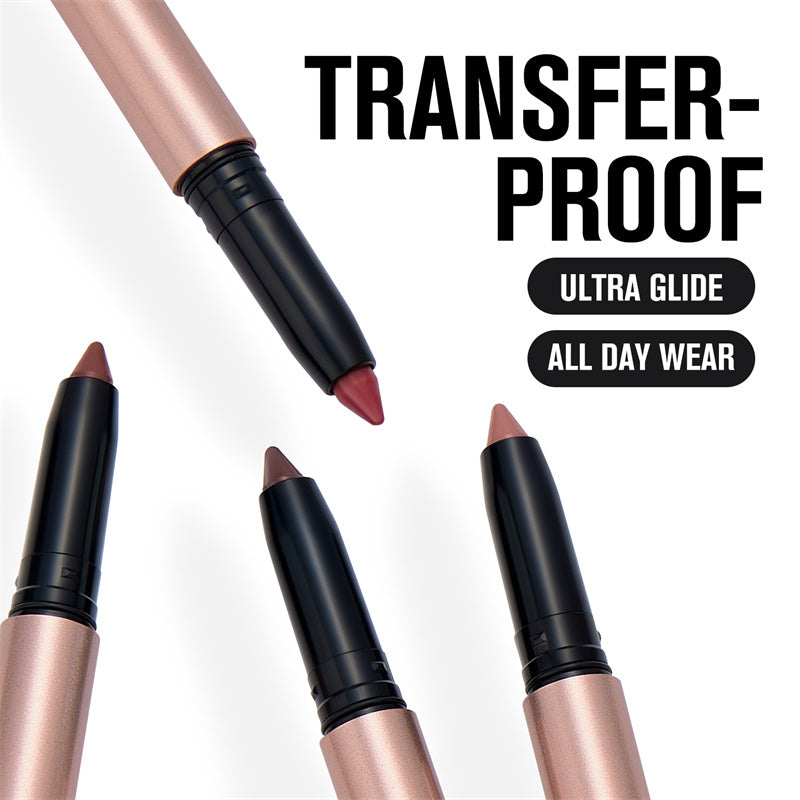 PHOFAY Matte Lip Liner Lipstick Pen: Silky, Effortless Elegance