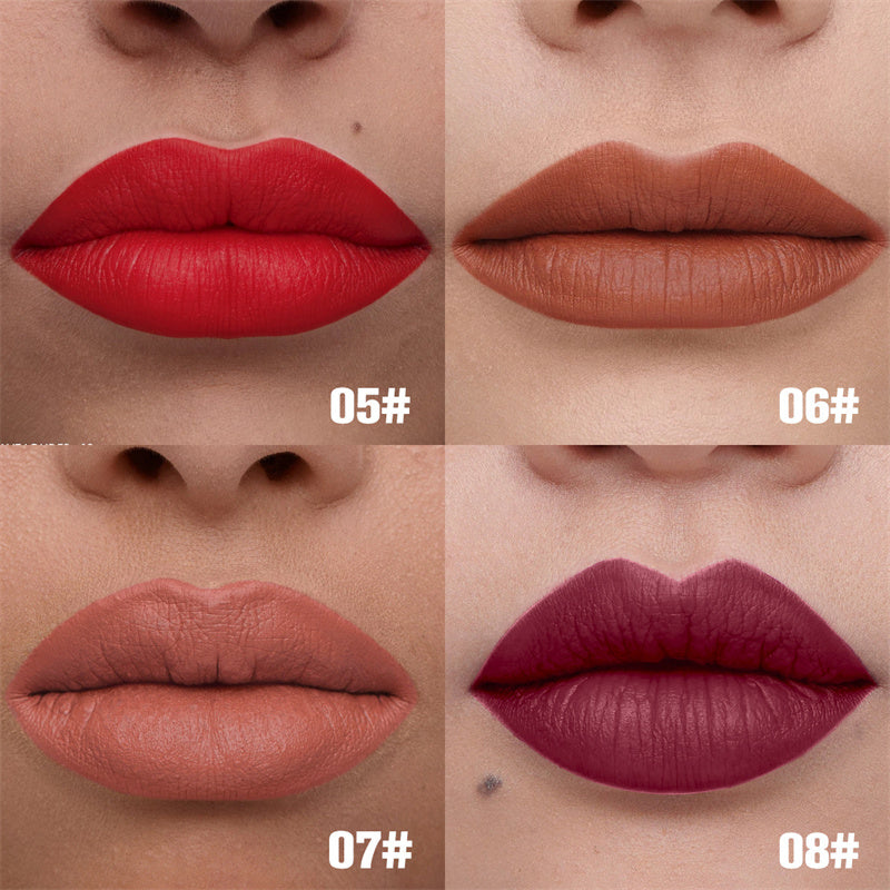 PHOFAY Matte Lip Liner Lipstick Pen: Silky, Effortless Elegance