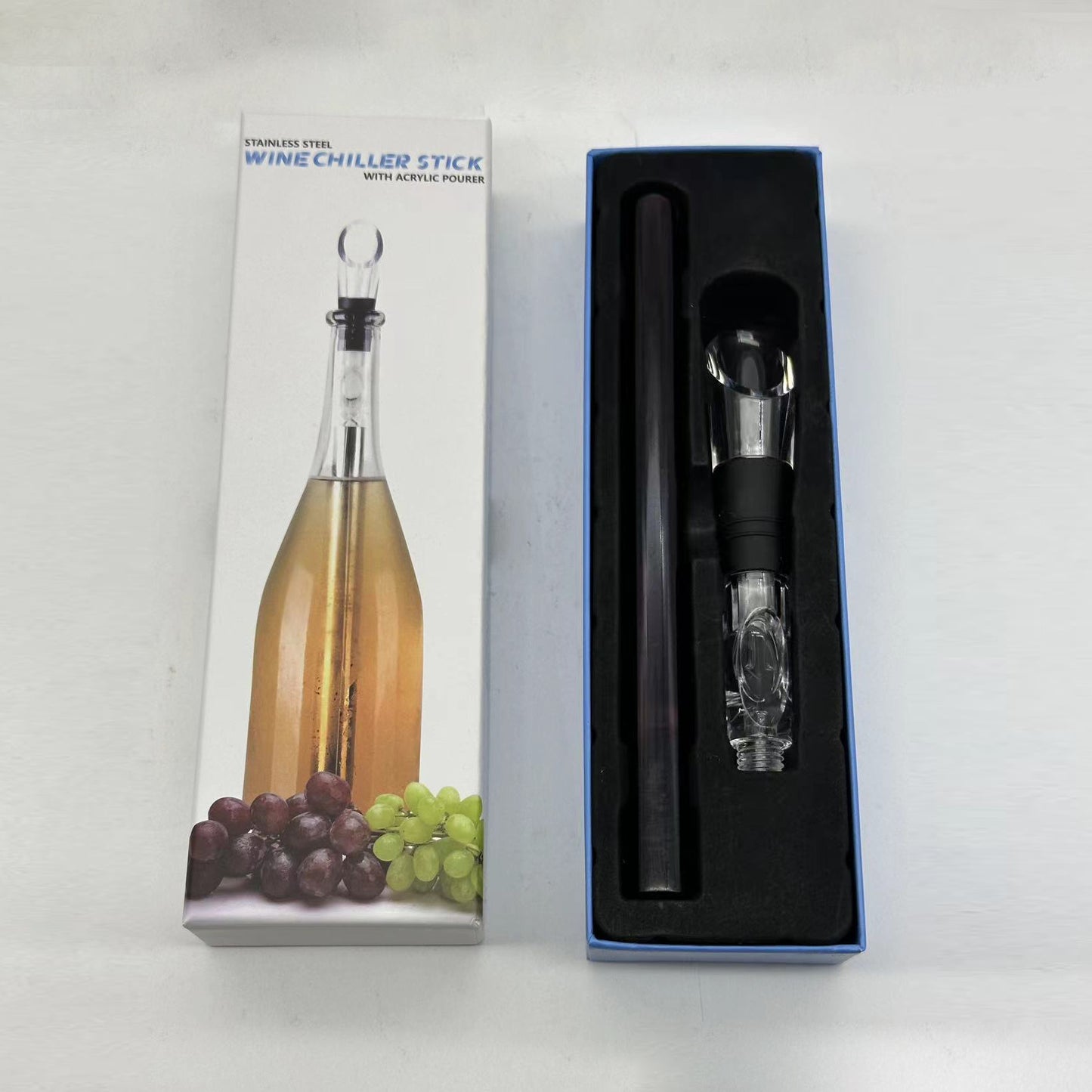Chill Wine Instantly: Stainless Steel Leakproof Wine Chilling Rod