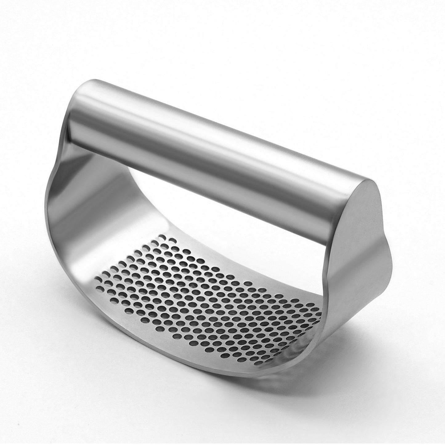 Effortless Upgraded Stainless Steel Garlic Press Manual Ginger Crusher