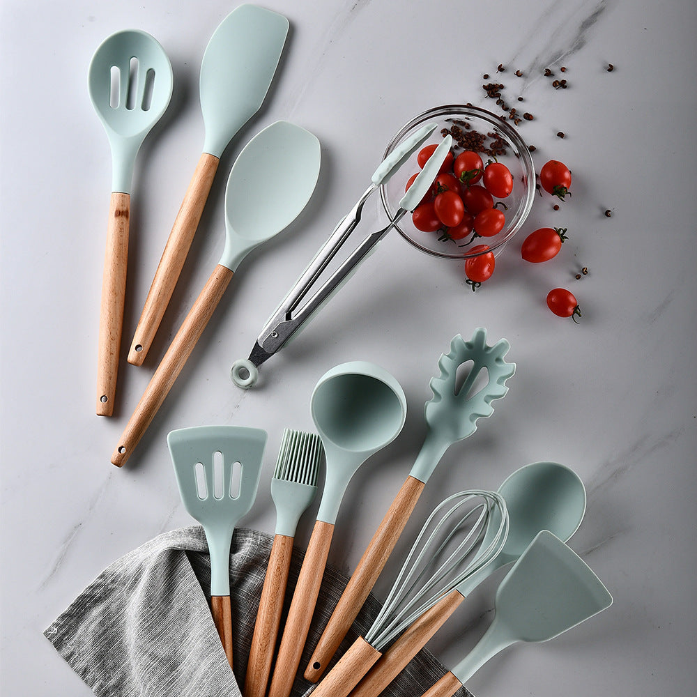 Premium 11 Pcs Non Stick Spatula Kitchenware Cooking Set