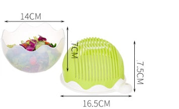 Effortless Creative Salad Cutter for Quick Fruit and Veg Prep