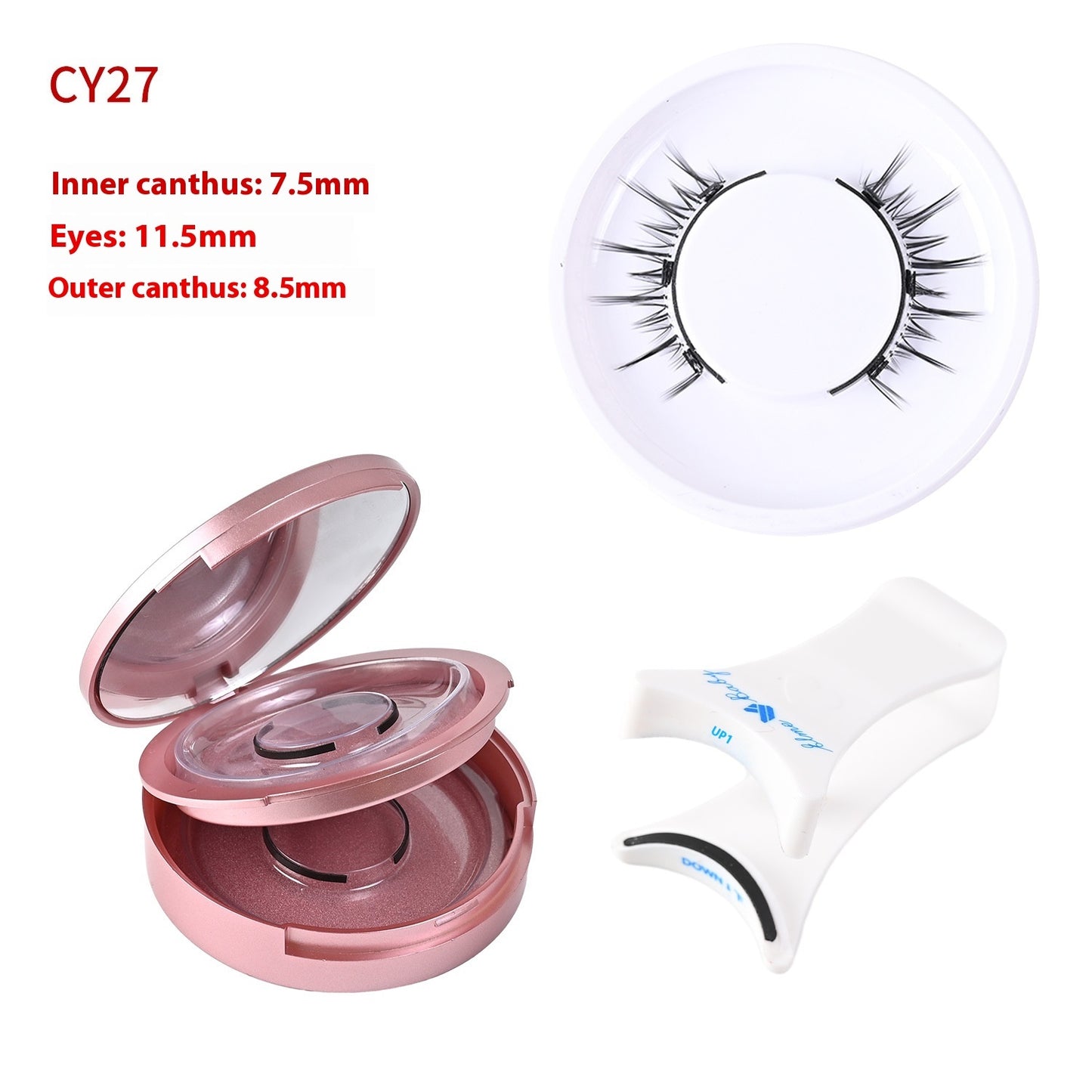 Magnetic Glue-free Eyelashes: Natural, Long-lasting Simulation Collection