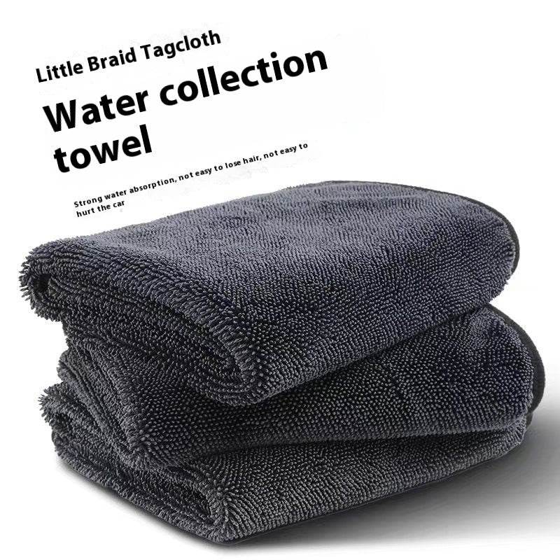 Premium Microfiber Car Beauty Towel: Thick, Absorbent, Seamless Cleaning - Killer Products