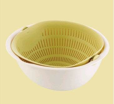 Portable Detachable Double-Layer Drain Basket for Fruit and Veggies - Killer Products