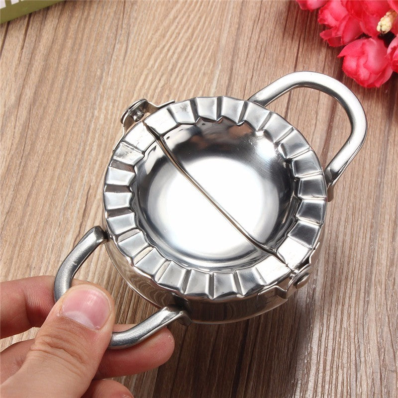 Effortless Dumpling Making with Stainless Steel Dumpling Mould