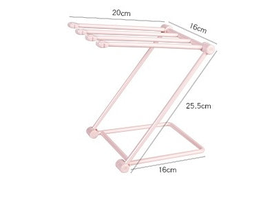 Foldable Dishcloth Shelf: Space-Saving Kitchen Accessories Gadget Organizer