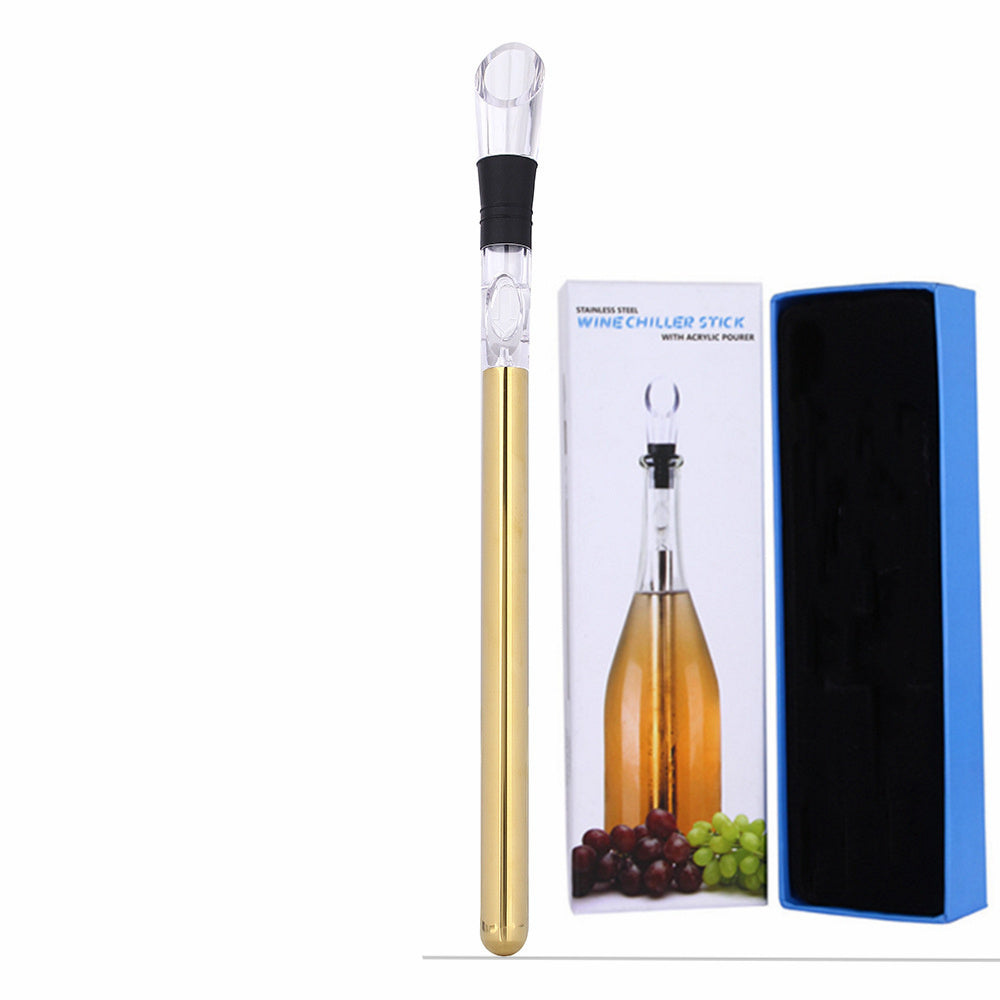 Chill Wine Instantly: Stainless Steel Leakproof Wine Chilling Rod