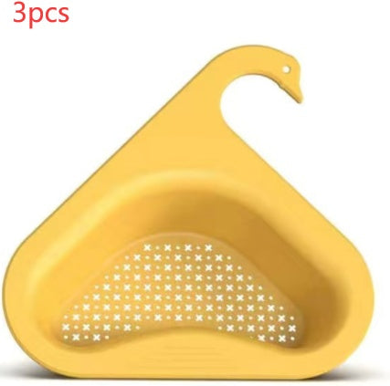 Swan Drain Basket: Efficient Filter for Fruit and Vegetable Separation