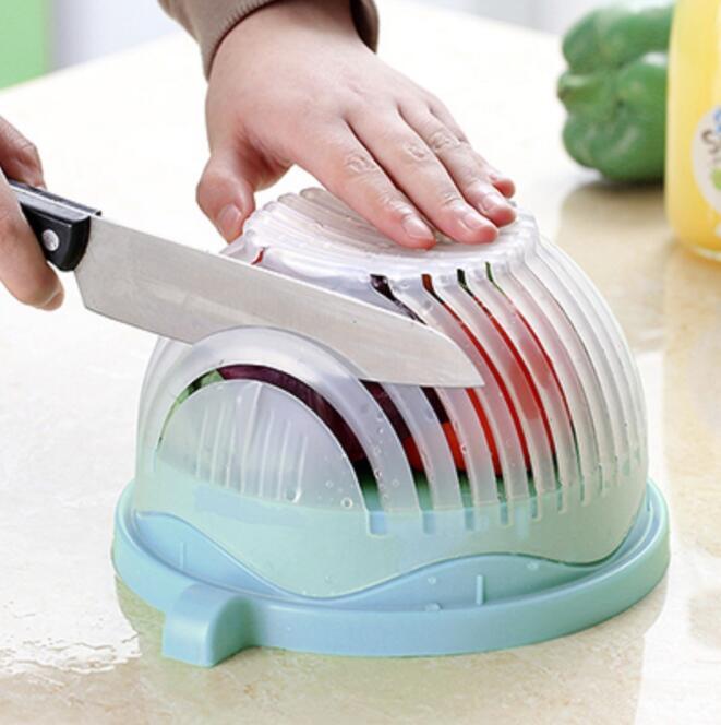Effortless Creative Salad Cutter for Quick Fruit and Veg Prep