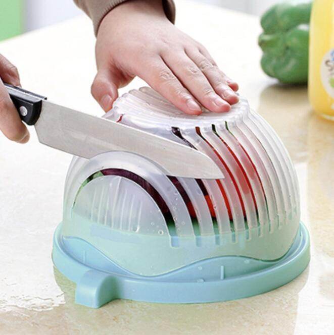 Effortless Creative Salad Cutter for Quick Fruit and Veg Prep - Killer Products