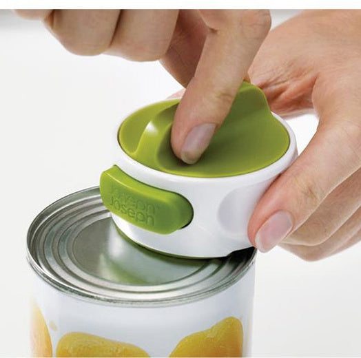 Effortless Grip Compact Can Opener With Stainless Steel Blade