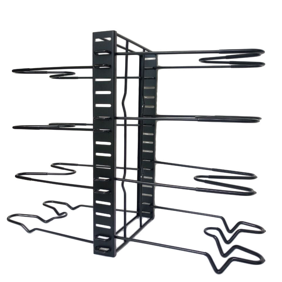 8 Tiers Iron Storage Racks: Elegant Kitchen Organizer Solution