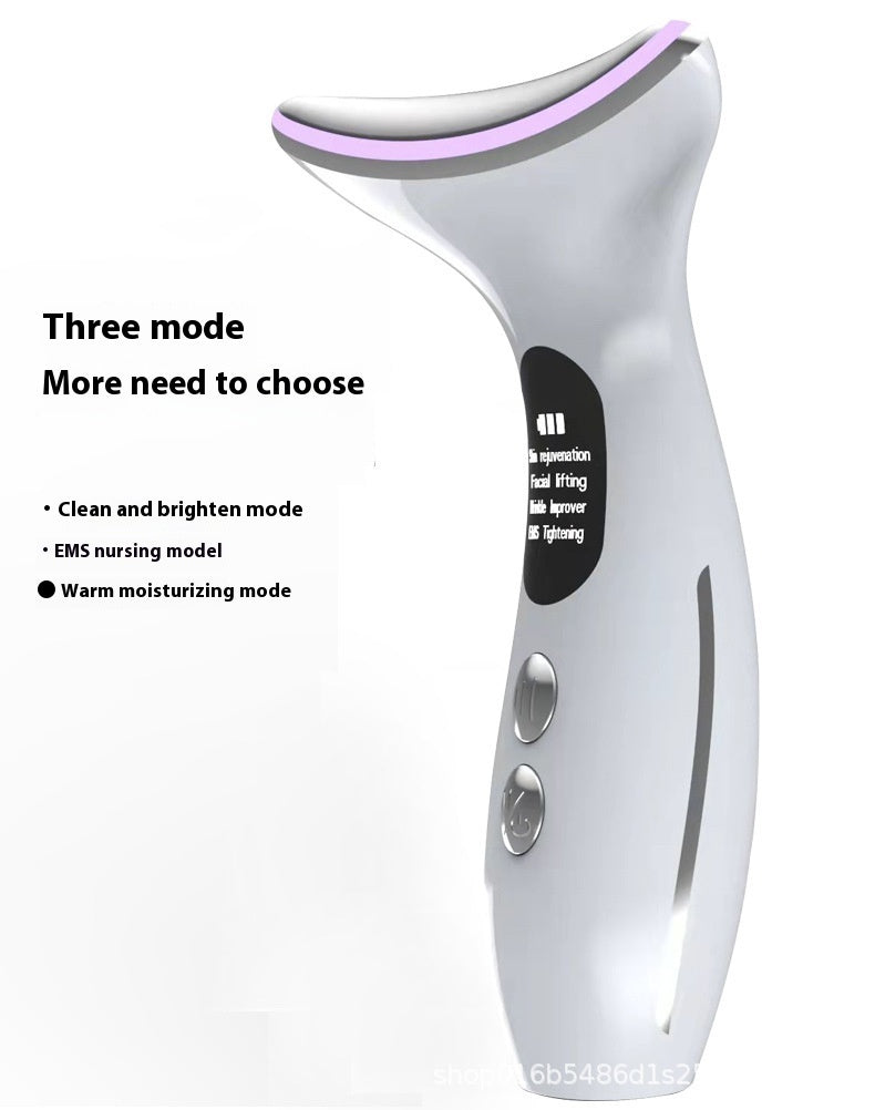 Color Light Massage Neck Beauty Instrument: Lift and Tighten