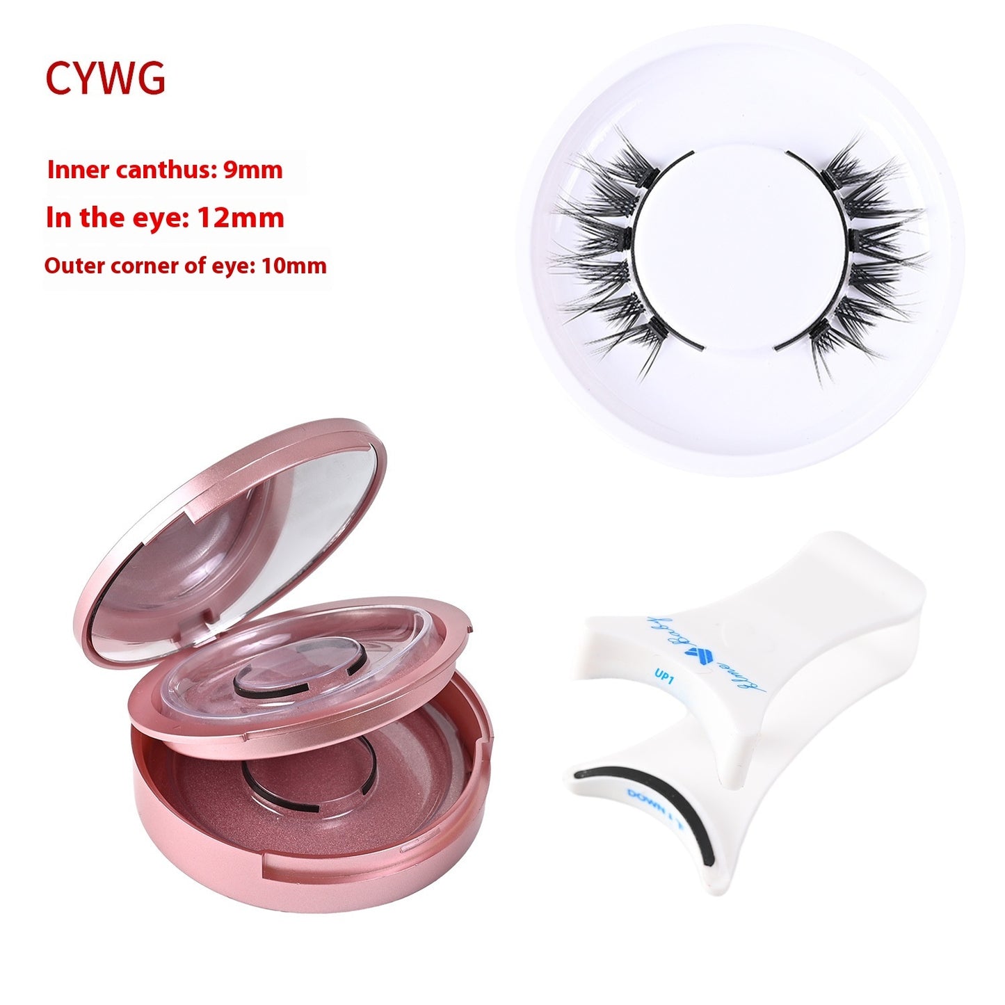 Magnetic Glue-free Eyelashes: Natural, Long-lasting Simulation Collection
