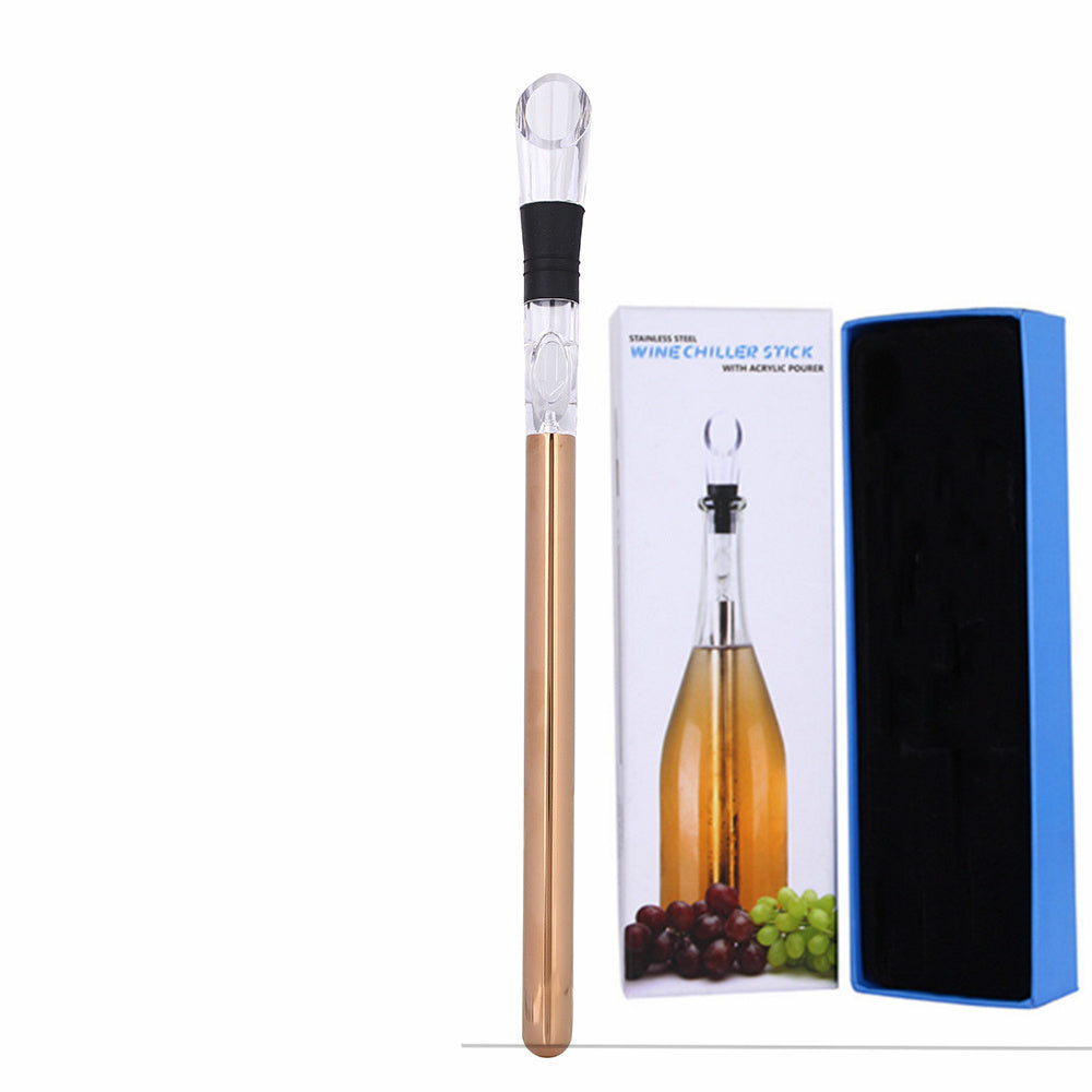 Chill Wine Instantly: Stainless Steel Leakproof Wine Chilling Rod