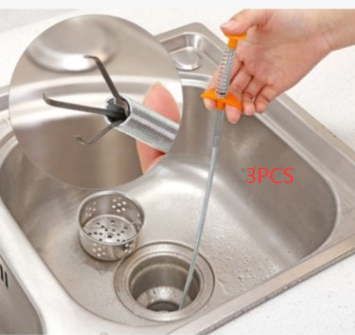60CM Sewer Dredger Tool: Unclog Drains Effortlessly at Home