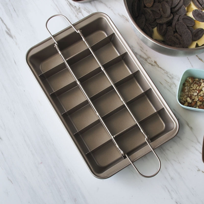 Non-Stick Brownie Baking Pan Cake Mould for Perfect Bread