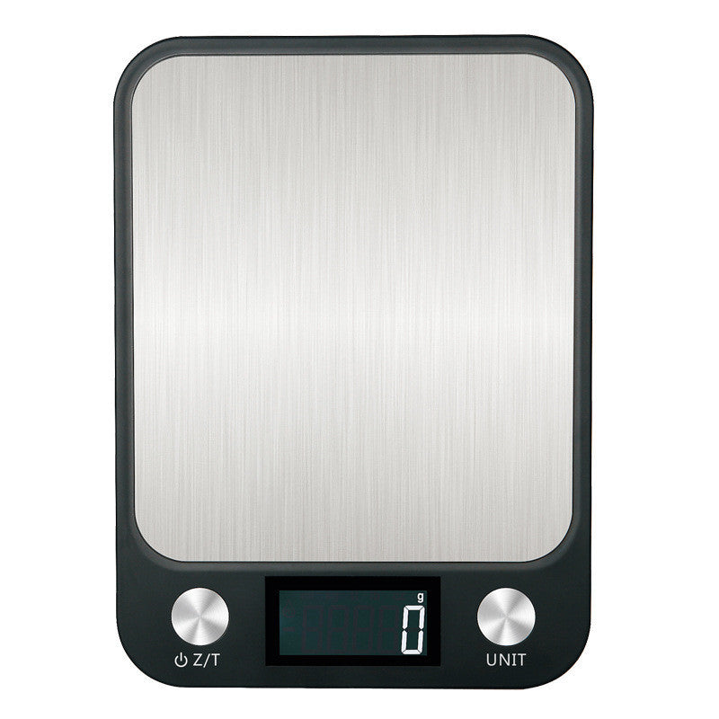 Precision Stainless Steel Kitchen Scale with Large LCD Display