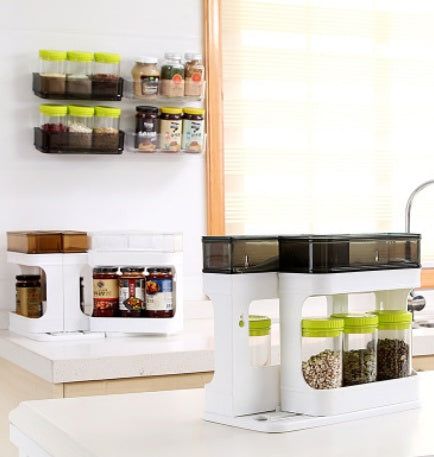 Versatile Kitchen Bathroom Storage Plastic Box for Home Organization