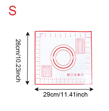 Large 40x60cm Silicone Baking Mat: Non-Stick, Easy Clean