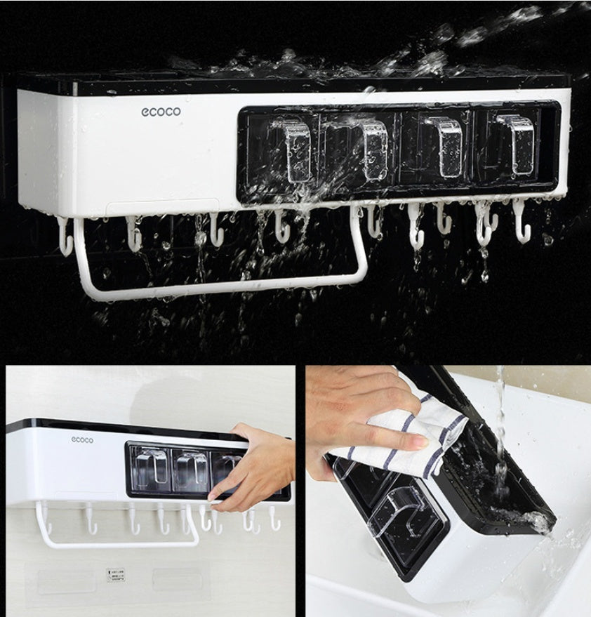New Kitchen Storage Box: Multi-Function Wall-Mounted Racks Solution